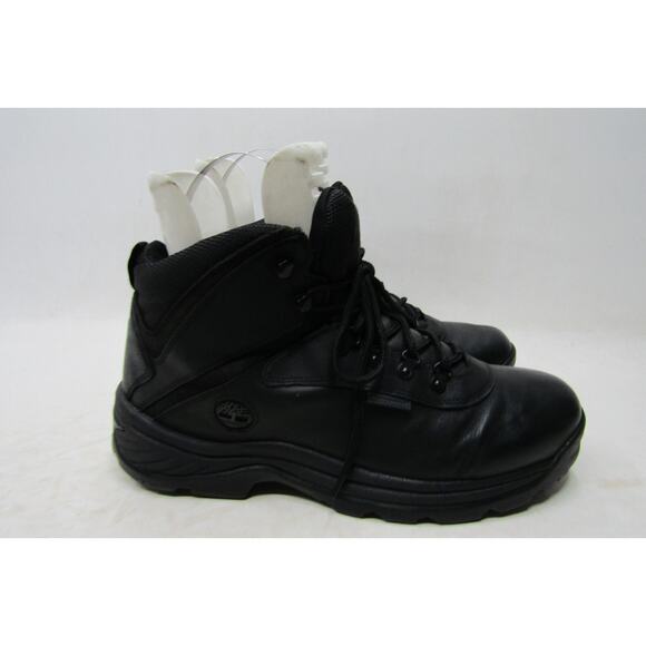 Timberland Mens Size 11.5 M Black Leather Lace Up Ankle Hiking Boots main image 4